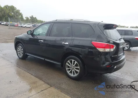 2016 Nissan Pathfinder S from USA, damaged, VIN 5N1AR2MM5GC634962